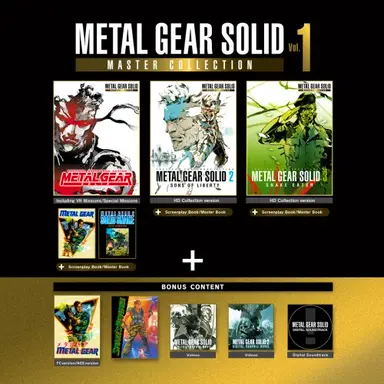 METAL GEAR SOLID MASTER COLLECTION Vol. 1