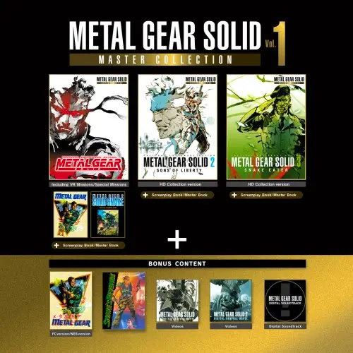 METAL GEAR SOLID MASTER COLLECTION Vol. 1