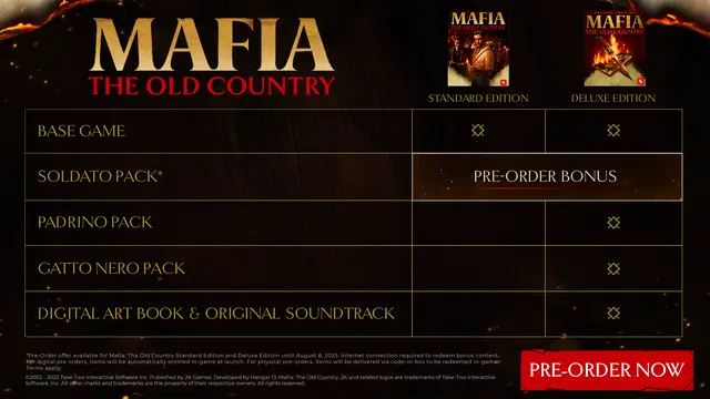 Mafia: The Old Country (Series S | X) - imagem 10